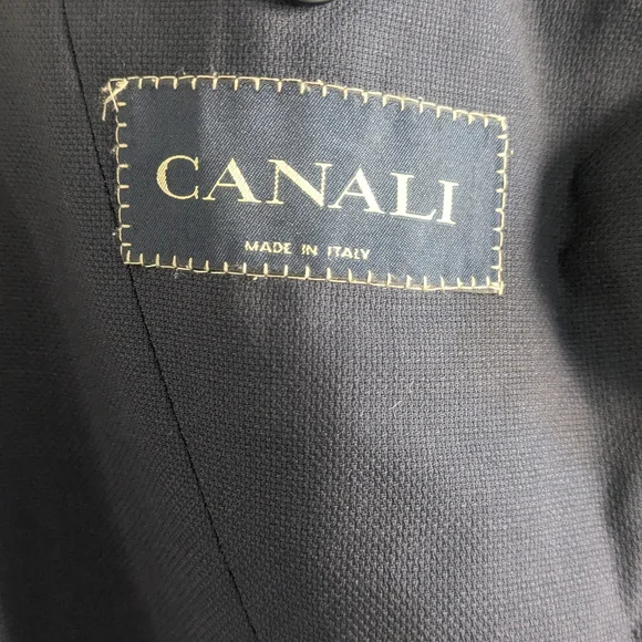 Canali Pure Wool Navy Sport Coat